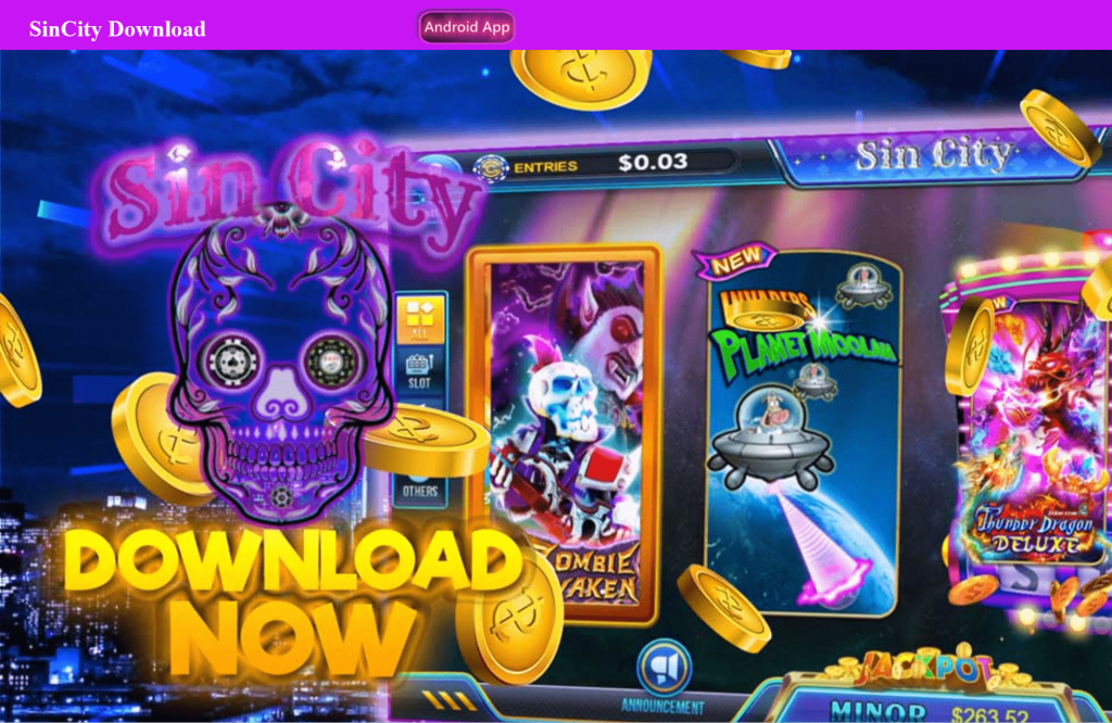 Download Sin City casino apk for Android