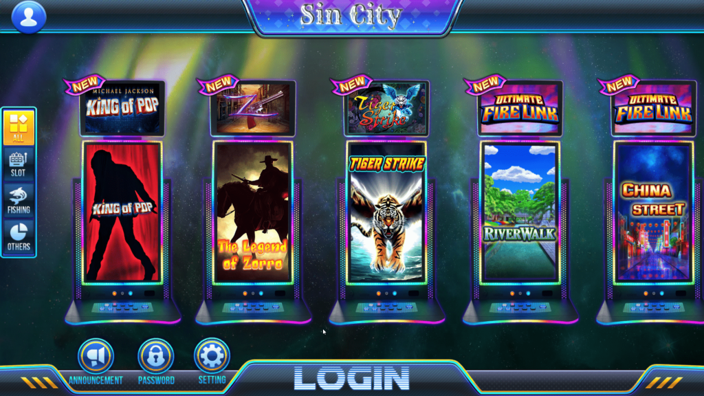 sin city 777 login page